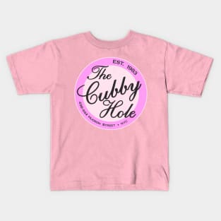 Defunct The Cubby Hole 80s Lesbian Nightclub NYC Kids T-Shirt